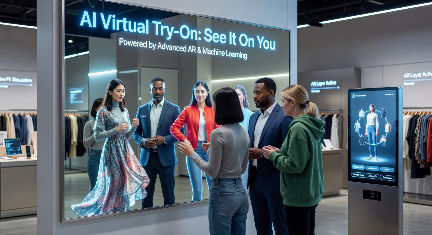 Virtual try-on AI for clothing retail